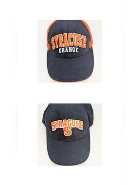 NWOT 2 Unisex Adult-Sized Syracuse University Adjustable Baseball Hats/Caps